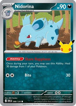 Nidorina 88 - ME 30th Celebration Holofoil