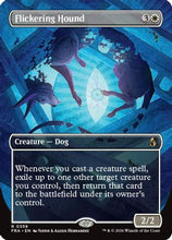 Flickering Hound (Borderless) (FRA-359) - Reality Fracture Foil