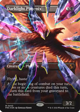 Darklight Phoenix (Borderless) (Facet Foil) (0453) (FRA-453) - Reality Fracture Foil
