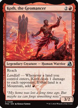 Koth, the Geomancer (FRA-248) - Reality Fracture Foil