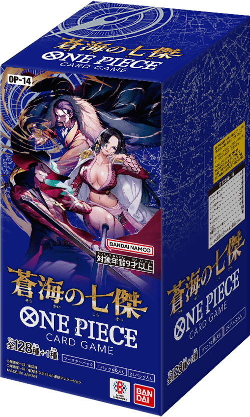 One Piece  - Heroes of the Blue Sea Booster Box (OP-14) (Japanese)