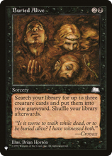 Buried Alive (PLST-WTH-63) - The List