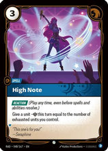 High Note (048/167) - Radiance