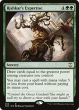 Rishkar's Expertise [Streets of New Capenna Commander]