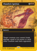 Chandra's Ignition (Borderless) (First-Place Foil) (-099) - Aetherdrift
