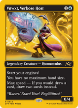 Vnwxt, Verbose Host (First-Place Foil) (-443) - Aetherdrift