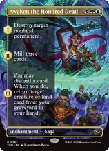 Awaken the Honored Dead (Borderless) (TDM-383) - Tarkir: Dragonstorm