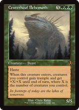 Craterhoof Behemoth (Retro Frame) (-480) - Innistrad Remastered