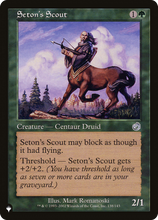 Seton's Scout (PLST-TOR-138) - The List