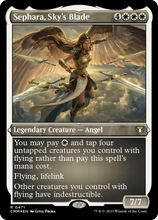Sephara, Sky's Blade (Foil Etched) [Commander Masters]