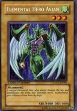 Elemental Hero Avian [EHC1-EN001] Secret Rare