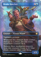 Drake Hatcher (FDN-374) - Foundations (Borderless) Foil