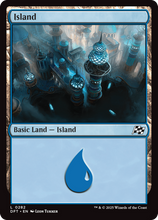 Island (0282) (DFT-282) - Aetherdrift Foil