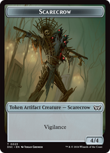 Scarecrow (TDSC-023) - Duskmourne Commander Tokens Foil