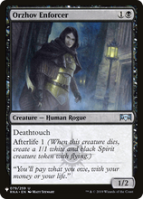 Orzhov Enforcer (PLST-RNA-79) - The List