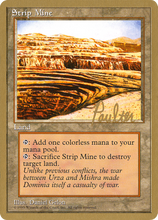Strip Mine (Preston Poulter) [Pro Tour Collector Set]