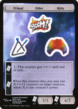 Primal Elder Kitty [Unfinity Stickers]