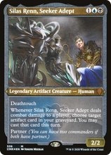 Silas Renn, Seeker Adept (Etched) [Commander Legends]