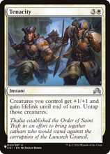 Tenacity (PLST-SOI-42) - The List