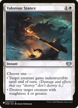 Valorous Stance (VOW) (-042) - The List Reprints
