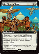 On Wings of Gold (Extended Art) (-021) - Commander: Aetherdrift