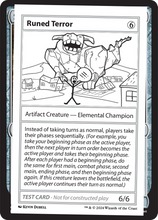 Runed Terror (MB2-999-RT) - Mystery Booster 2