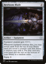 Heirloom Blade [Dungeons & Dragons: Adventures in the Forgotten Realms Commander]