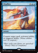 Disallow (-074) - Commander: Aetherdrift