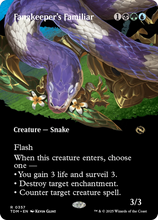 Fangkeeper's Familiar (Borderless) (TDM-357) - Tarkir: Dragonstorm Foil
