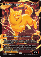 Enduring Courage (DSK-392) - Duskmourn: House of Horror: (Showcase)