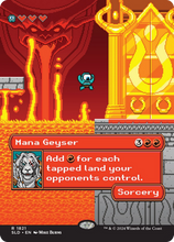 Mana Geyser (SLD-1821) - Secret Lair Drop (Borderless) Foil