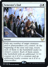Semester's End [Strixhaven: School of Mages Prerelease Promos]