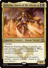 Felothar, Dawn of the Abzan (TDM-184) - Tarkir: Dragonstorm Foil