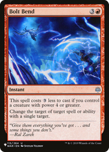Bolt Bend (PLST-WAR-115) - The List