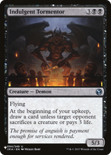Indulgent Tormentor (PLST-IMA-94) - The List
