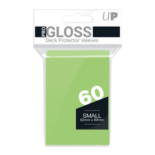 Ultra Pro - Small Card Sleeves 60ct - Gloss - Various Colours