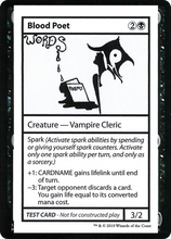 Blood Poet (2021 Edition) [Mystery Booster Playtest Cards]