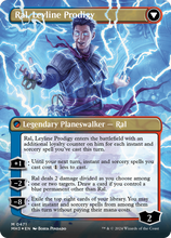 Ral, Monsoon Mage // Ral, Leyline Prodigy (Borderless) (Textured Foil) [Modern Horizons 3]
