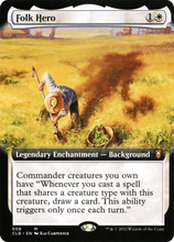 Folk Hero (Extended Art) [Commander Legends: Battle for Baldur's Gate]