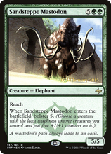 Sandsteppe Mastodon [Fate Reforged Prerelease Promos]