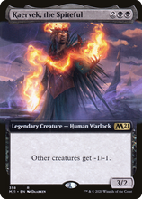 Kaervek, the Spiteful (Extended Art) [Core Set 2021]