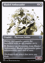 Bladed Ambassador (Showcase Ichor) [Phyrexia: All Will Be One]