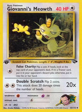 Giovanni's Meowth (43/132) [Gym Challenge Unlimited]