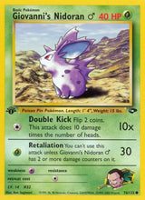 Giovanni's Nidoran (76/132) (Male) [Gym Challenge Unlimited]