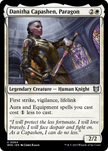 Danitha Capashen, Paragon [Wilds of Eldraine Commander]