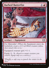 Barbed Batterfist (PLST-ONE-121) - The List