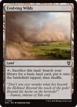 Evolving Wilds (-153) - Commander: Aetherdrift