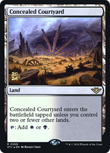 Concealed Courtyard (OTJ) [Outlaws of Thunder Junction Prerelease Promos]