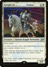 Knight in _____ Armor (Galaxy Foil) [Unfinity]