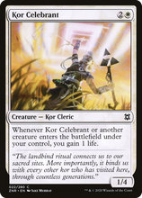Kor Celebrant (ZNR-022) - Zendikar Rising